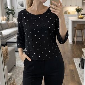 Esprit Ginkgo Print Blouse – Size S